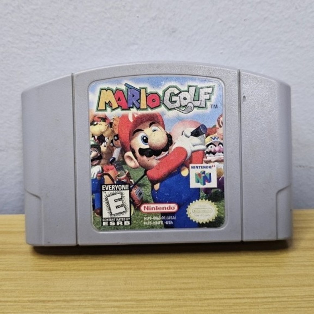 Mario Golf Nintendo 64 Game Only NTSC-U/C Tested Authentic